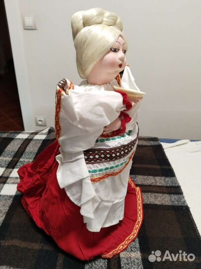 Кукла грелка на чайник СССР