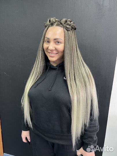 3Д косы с выпуском