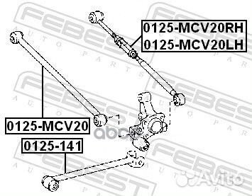 Тяга toyota camry ACV3 01-06 зад.подв.попереч