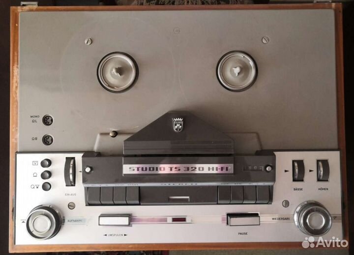 Катушечный магнитофон Telefunken Германия Grundig