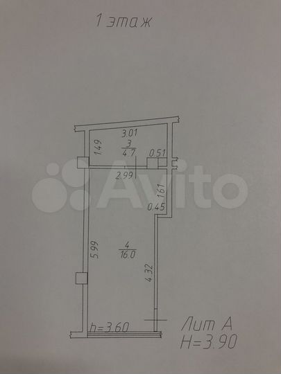 Торговая площадь, 37.3 м²