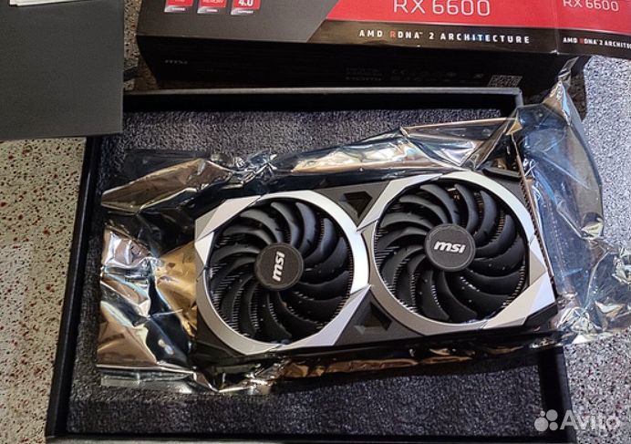Msi RX 6600 mech 8gb