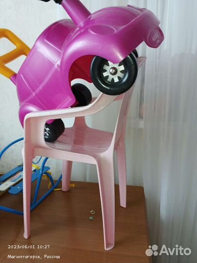 Стул,машинка,санки