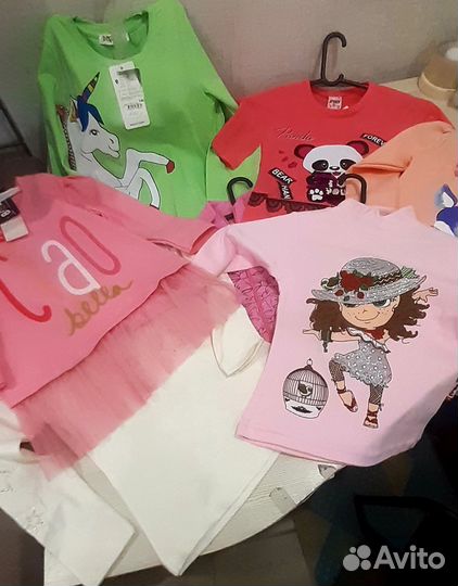 Одежда вещи для девочки новая Турция