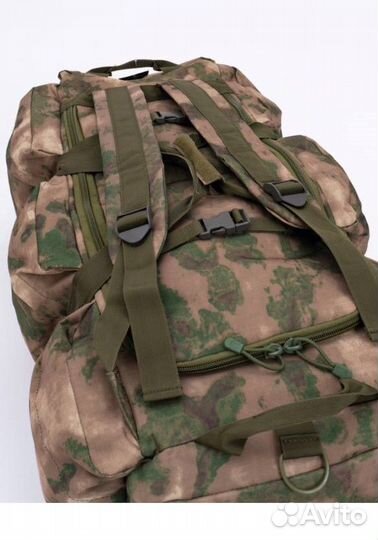 Рюкзак тактический армейский баул 120 л мох