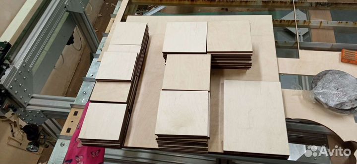 Лазерная резка фанеры большого размера