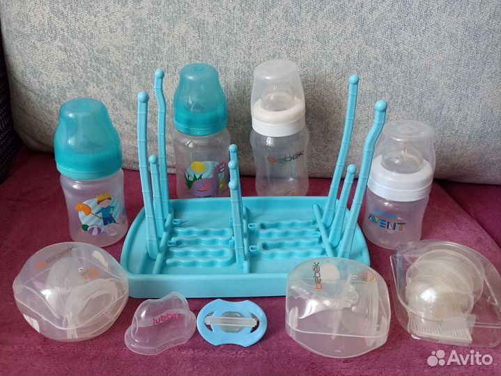 Бутылочки и сушилка