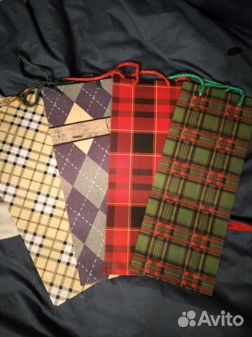 Пакеты подарочные новые