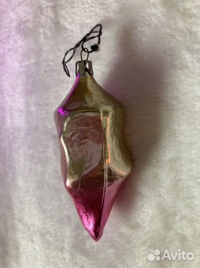 Сосулька елочная игрушка