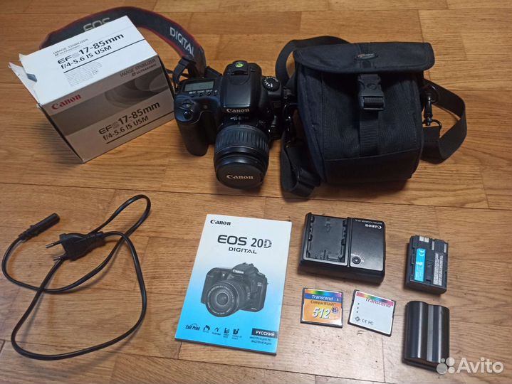 Фотоаппарат Canon Eos 20D Kit