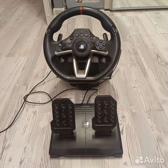 Игровой руль с педалями для ps4 ps5