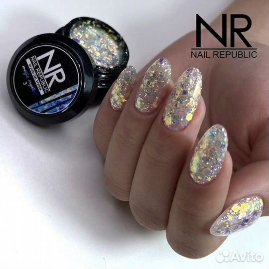 Гель-краска magic cristal NR 5 гр