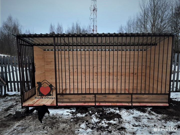 Вольер для собак 4х2