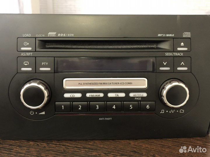 Штатная магнитола Suzuki SX4 09-14