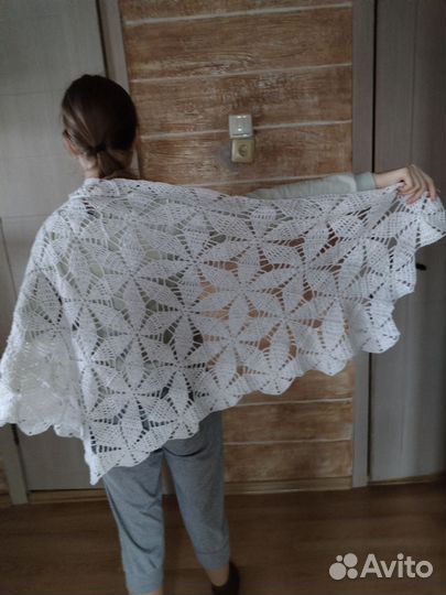 Шали ручная работа