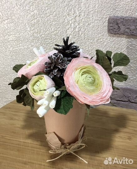 Букет в подарок с конфетами на День рождения