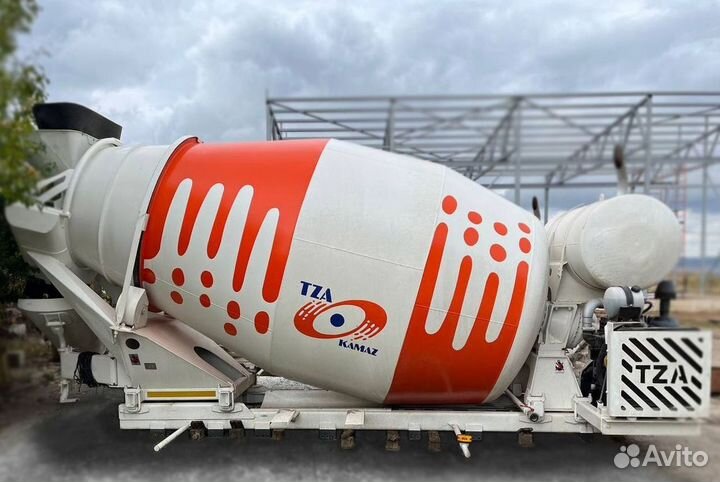 Установка миксера 6, 7 кубов