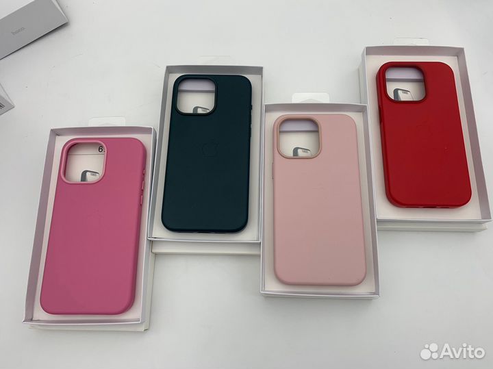 Кожаные чехлы для iPhone с MageSafe