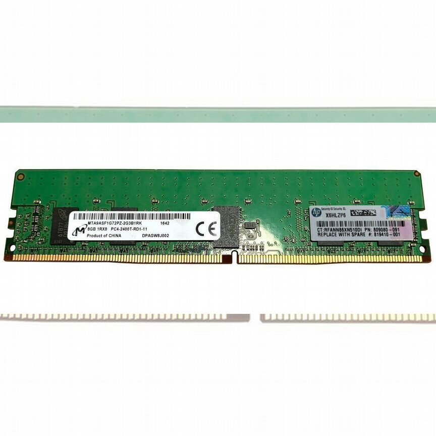 [809080-091] Оперативная Память Hp 819410-001 8gb 809080-091