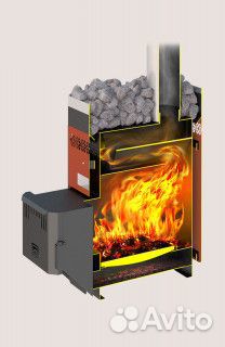 Печь банная Русь-9Л