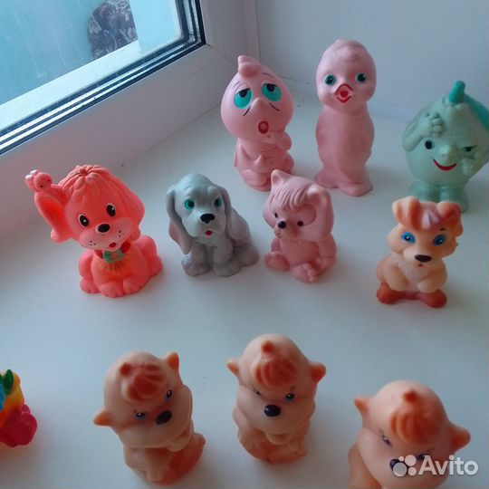Резиновые игрушки СССР