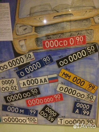 Дубликаты госномеров