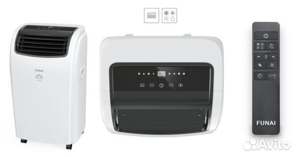 Мобильный кондиционер funai MAC-CM46HPN04 до 46м2