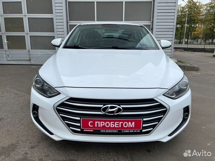Hyundai Elantra 1.6 AT, 2017, 189 977 км