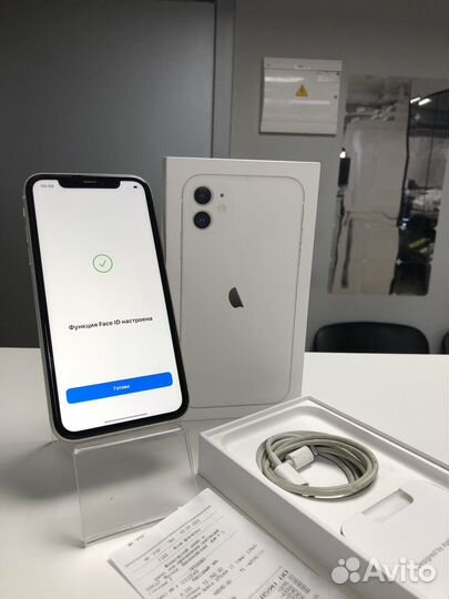 iPhone 11 128gb белый идеал
