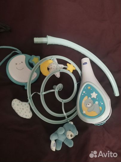 Карусель детская Chicco, мобиль для кроватки