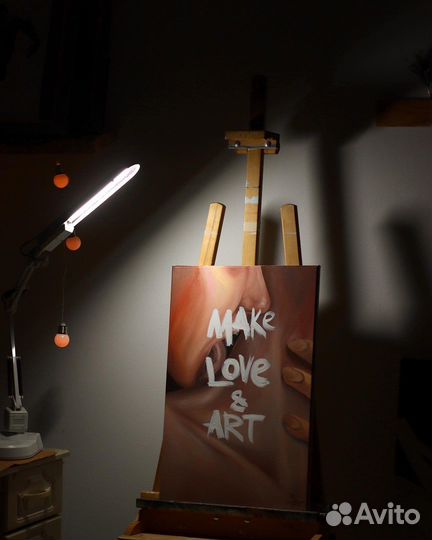 Картина маслом на подрамнике в интерьер в подарок