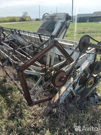 Жатка Бердянский завод сельхозтехники ЖВН-6У, 1987