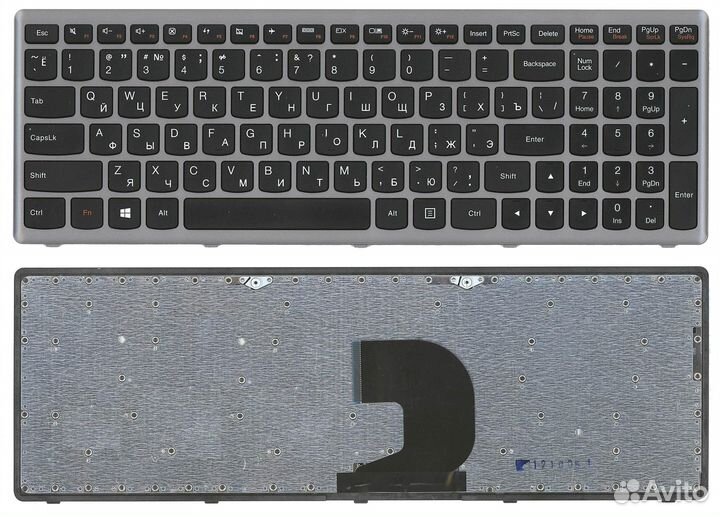 Клавиатура для ноутбука Lenovo Z500 P500 p/n: 25