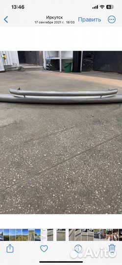 Хром обвес на тойоту ланд крузер 200