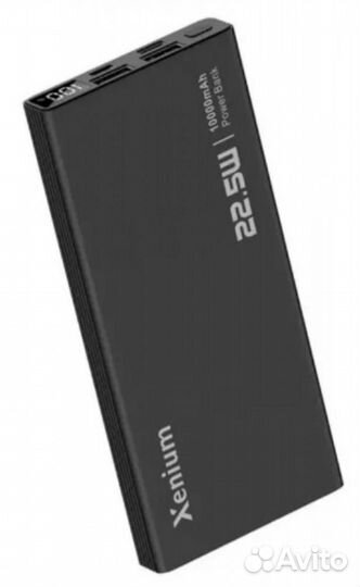 Внешний аккумулятор xenium P2210 Черный 10000 мАч