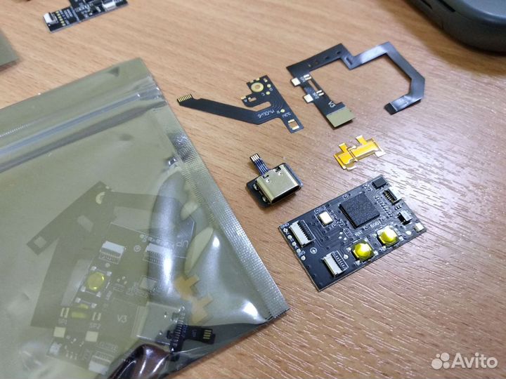 Switch чип Picofly RP2040, микросхемы