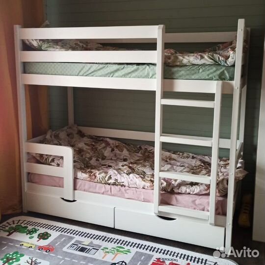 Двухъярусная детская кровать собственного производ