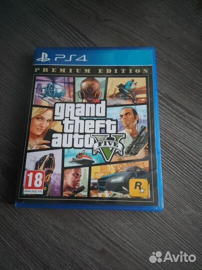 Игры на playstation 4-5 GTA 5