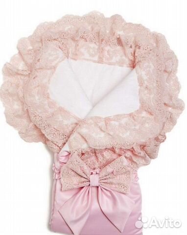 Конверт на выписку для девочки