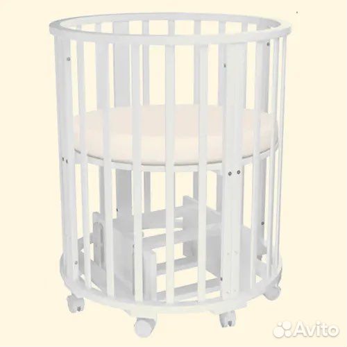 Детская кроватка с маятником 7 в 1