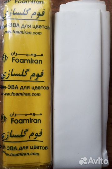 Фоамиран иранский Foamiran 6 цветов