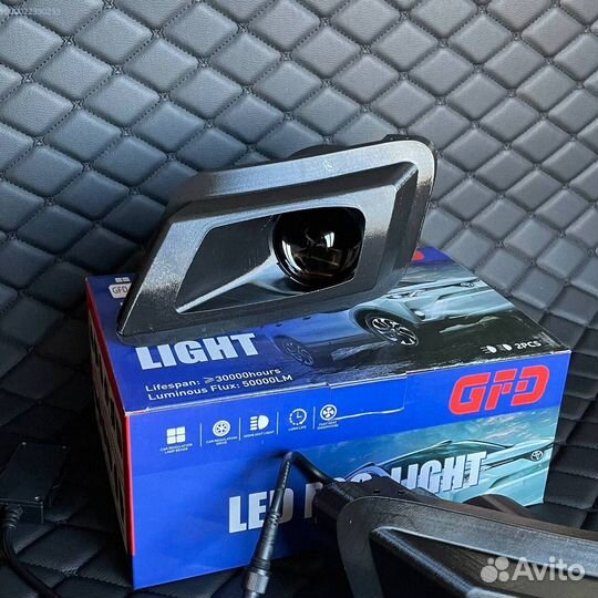 Лазерные туманки kia ceed 1 ED птф bi LED