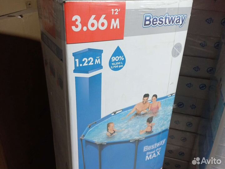 Каркасный бассейн 366 на 122см Bestway 14471