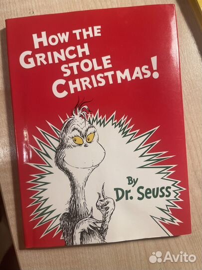 Книжка на английском, dr Suess, Grinch