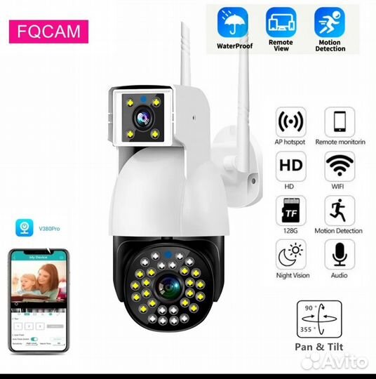 Камера wifi 2 объектив