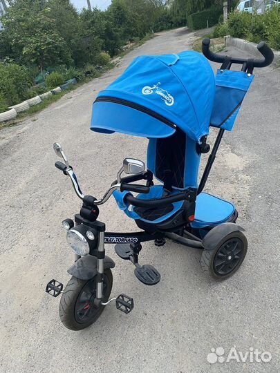 Велосипед с ручкой