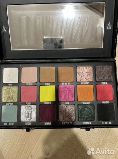 Палетка теней jeffree star