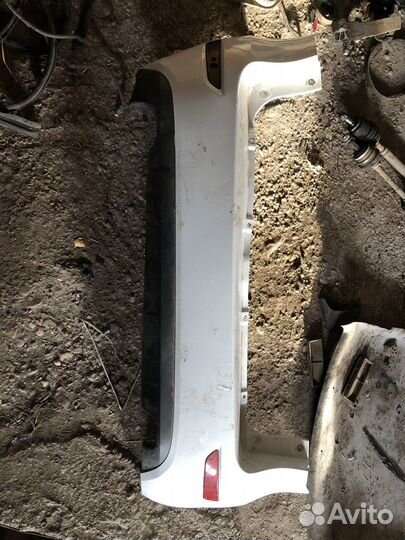 Бампер задний kalina 2,granta (хетчбэк)