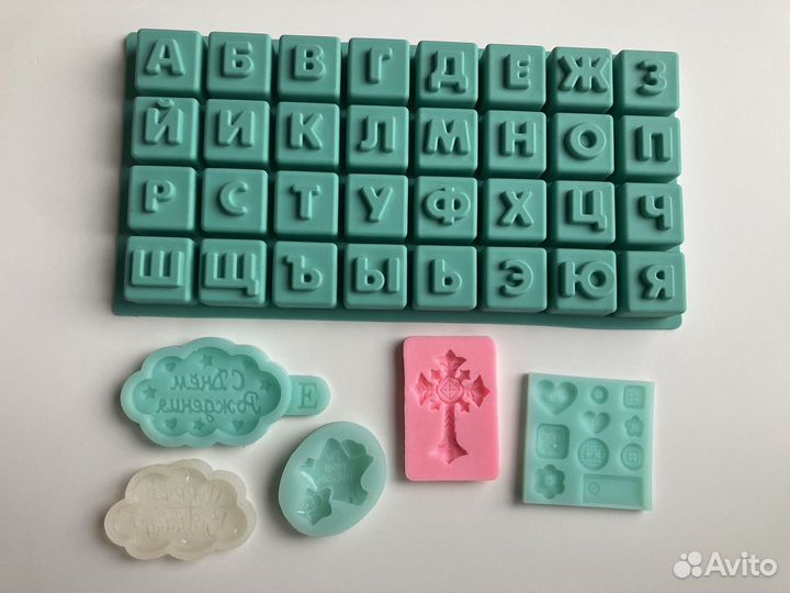 Силиконовые молды для шоколада и др