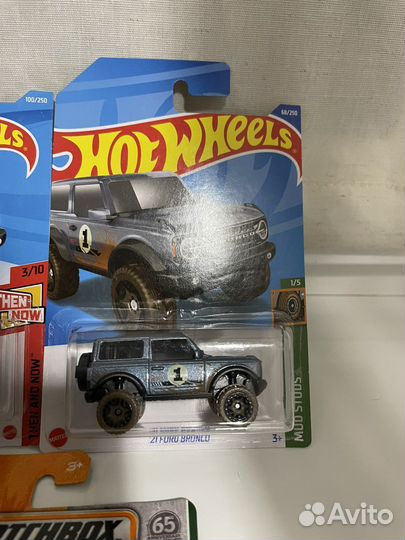 Hot Wheels Ford Bronco / Pickup сет 5 шт